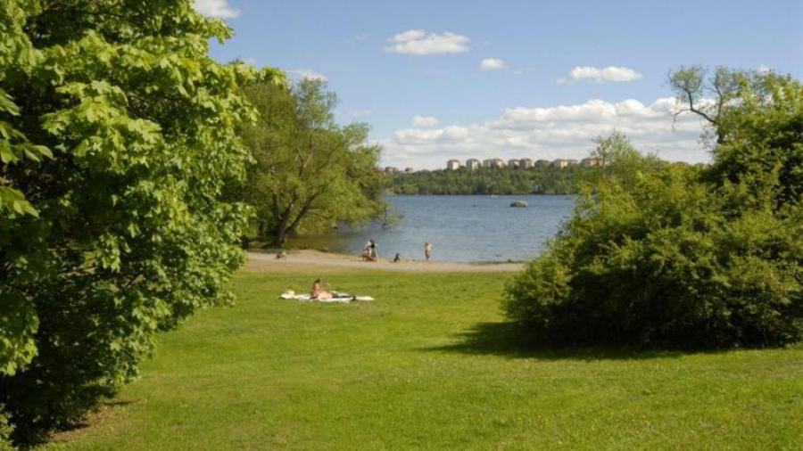 10 min promenad till Mälaren